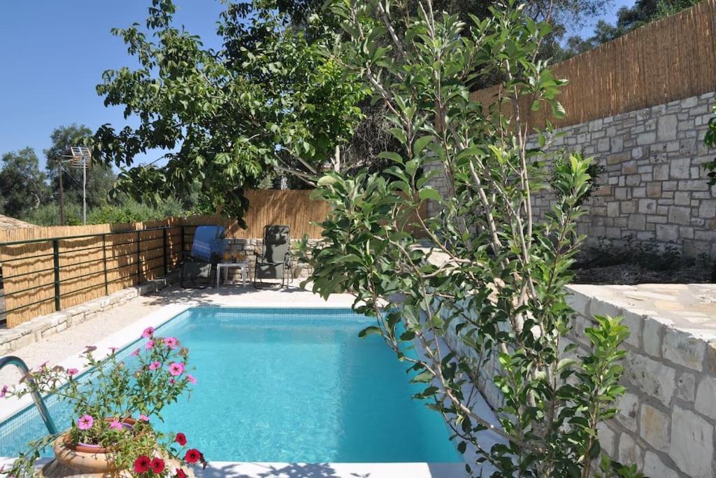 Villa Paxos Adamantia With Private Pool Gaios Exteriör bild